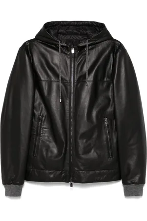 corneliani Chaqueta con cremallera oculta