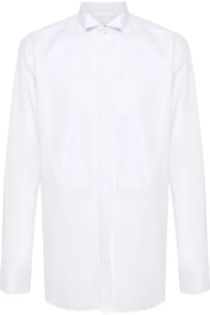 CANALI Camiseta de tejido cambray