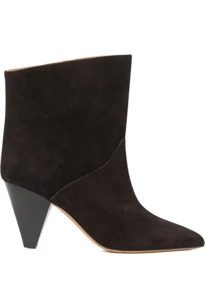 Isabel Marant Botas de ante con tacón de 75 mm