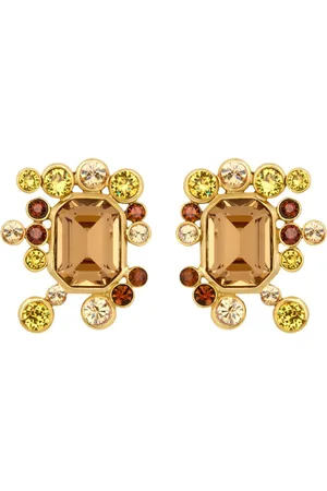 Oscar de la Renta Anillo con varios cristales en racimo