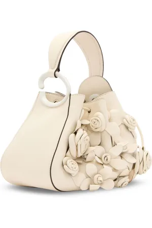 Oscar de la Renta Bolso O Handle con aplique floral
