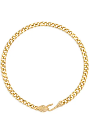 Oscar de la Renta Collar de cadena Snake Head