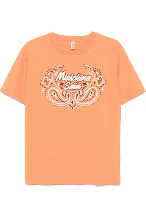 Moschino Camiseta con logo estampado