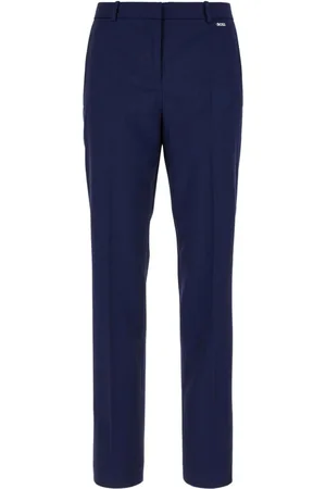 HUGO BOSS Pantalones rectos con pinzas