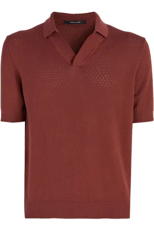 TAGLIATORE Polo con acabado texturizado