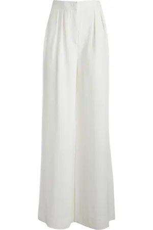 Alberta Ferretti Pantalones plisados