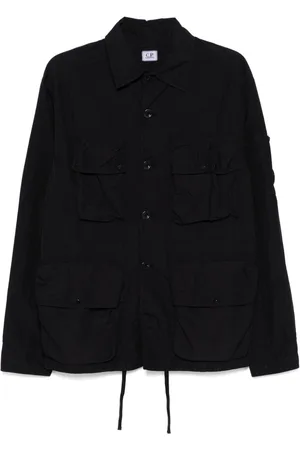 C.P. Company Camisa con detalle Lens