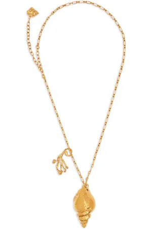 Oscar de la Renta Collar con colgante Coral & Shell