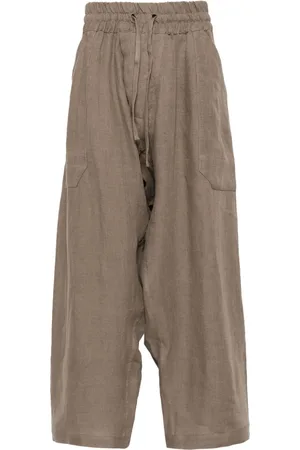 JAN JAN VAN ESSCHE Pantalones de tiro caído