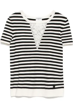 CHANEL Camiseta de punto con manga corta 2005