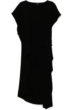 YOHJI YAMAMOTO Vestido midi a capas