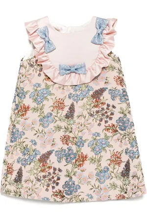 HUCKLEBONES LONDON Vestido ajustado con volantes en la pechera