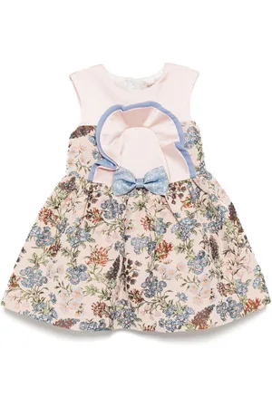 HUCKLEBONES LONDON Vestido ajustado con pechera con volantes