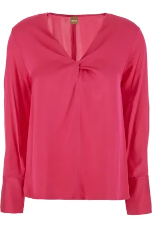 HUGO BOSS Blusa con detalle retorcido