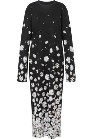 Moschino Vestido largo con estampado floral