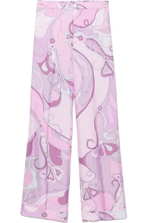 Puccini Pantalones con estampado Orchidee