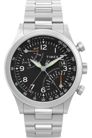 Timex Reloj Waterbury Traditional Fly Back Chronograph de 43 mm