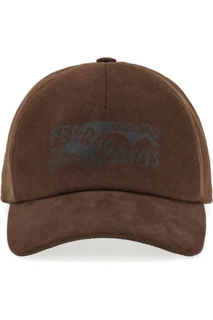 Salvatore Ferragamo Gorra con logo estampado