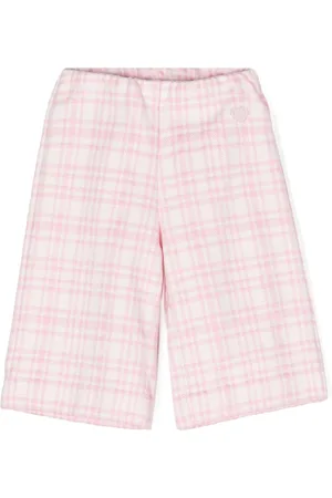 MONNALISA Pantalones rectos con placa del logo