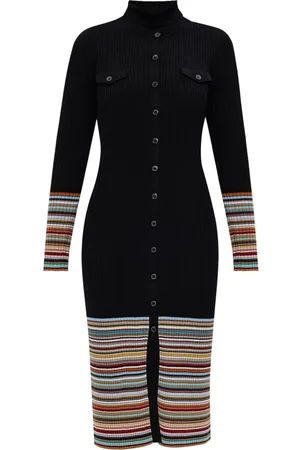 Paul Smith Vestido midi a rayas