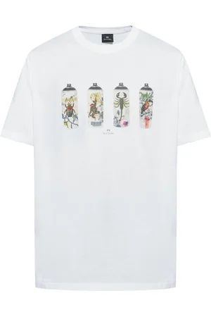 Paul Smith Camiseta con estampado Spray Cans