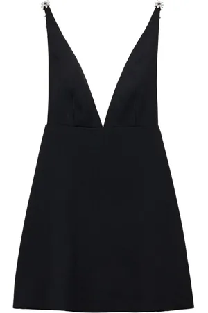 Prada Vestido corto bordado