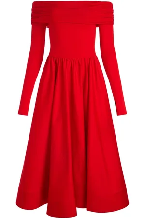 ALICE+OLIVIA Vestido midi Chara