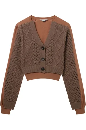 Stella McCartney Cárdigan de punto de ochos