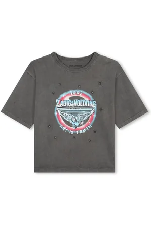 Zadig & Voltaire Camiseta con logo estampado