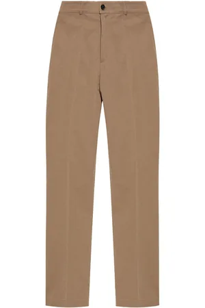 Burberry Pantalones chinos con cierre de botón