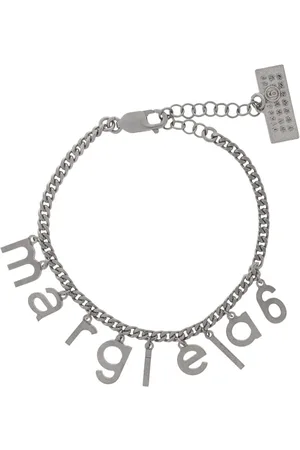 Maison Margiela Pulsera con charm del logo