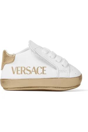 VERSACE Zapatillas con logo estampado