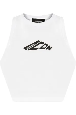 Dsquared2 Top con logo estampado