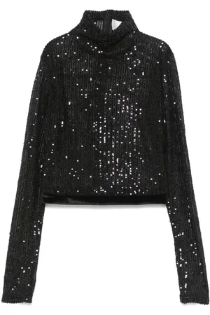 Atu Body Couture Blusa con lentejuelas
