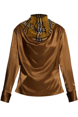 Burberry Blusa a paneles