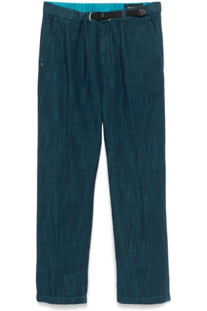 White Sand Pantalones de chándal con efecto de punto en mezcla