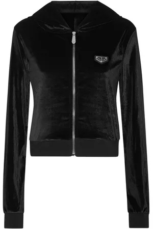 Philipp Plein Sudadera Strass Skull con capucha