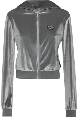 Philipp Plein Sudadera Strass Skull con capucha