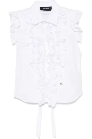Dsquared2 Blusa con volantes