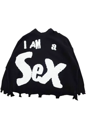 SAINT MXXXXXX Jersey bordado de x Sex Pistols