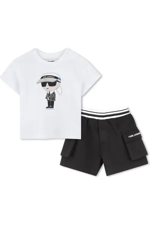 Karl Lagerfeld Set con berdumas Ikonik Karl