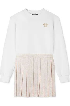 VERSACE Vestido estilo jersey con estampado Barocco