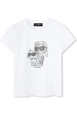 Karl Lagerfeld Camiseta con estampado gráfico