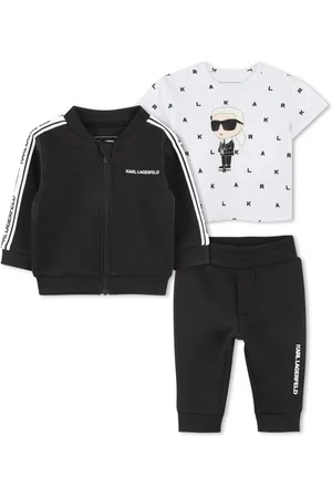 Karl Lagerfeld Set de tres chándales con logo