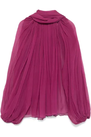 Atu Body Couture Blusa con detalle de pañuelo