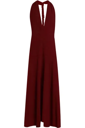 Proenza Schouler Vestido de crepé con detalle retorcido