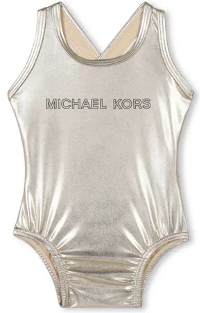 Michael Kors Bañador con acabado metalizado