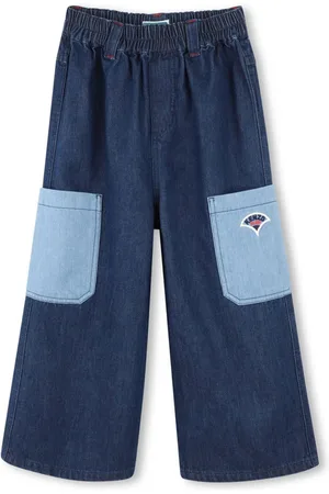 Kenzo Vaqueros con logo bordado
