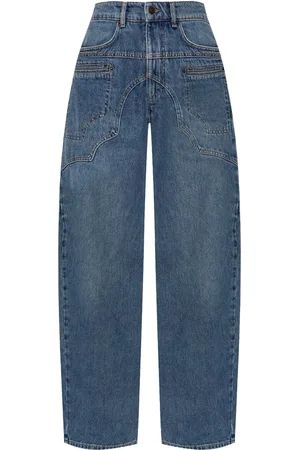 Isabel Marant Vaqueros Beryl anchos
