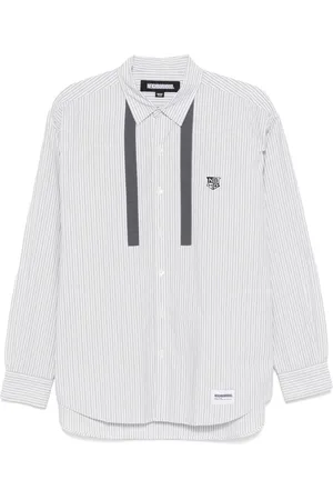 NEIGHBORHOOD Camisa de manga larga con lazo